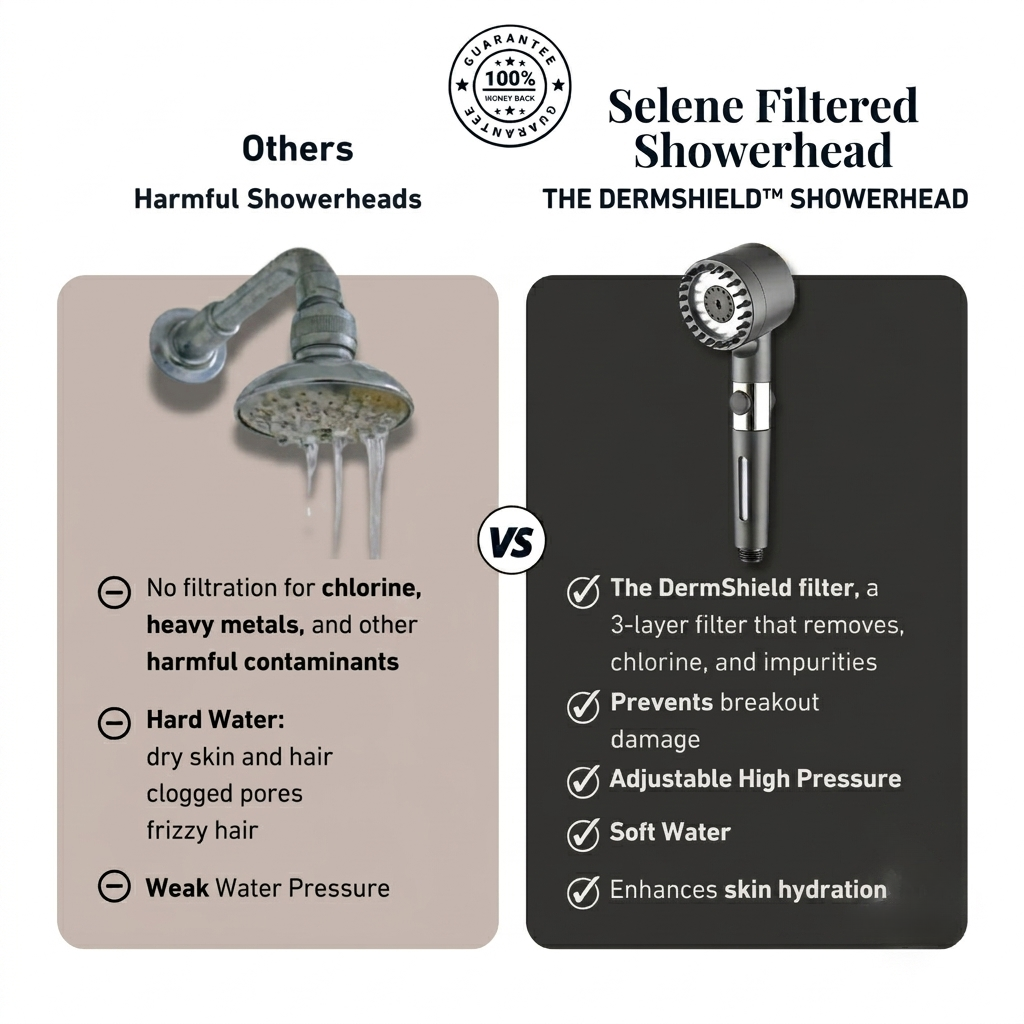 SELENE FILTERED SHOWER HEAD™